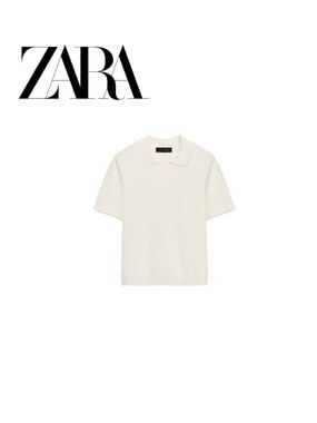 Zara Short-Sleeve Polo Shirt